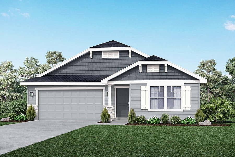 Brookfield 34Bed, 2Bath Floor Plan, New Home in Idaho